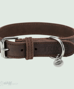 Rustic Collier en cuir gras elAlif