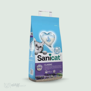 Sanicat litière pour chats Absorbante Lavande 16L elAlif
