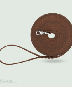 Laisse professionnelle en cuir ciré 10m #18970 elAlif