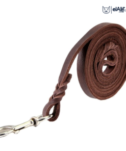 Laisse professionnelle en cuir ciré 10m #18970 elAlif