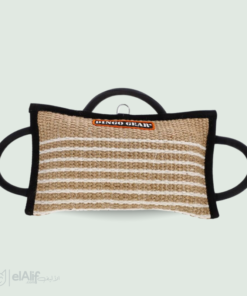 Oreiller de morsure renforcé fait à la main avec 3 poignées pour l'entraînement aux morsures de chien doux naturel #S00520 elAlif