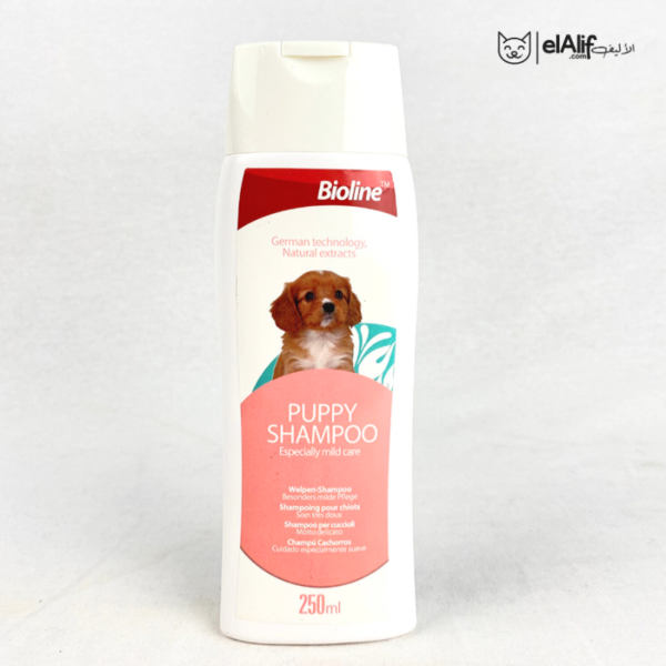 Shampoing Bioline pour chiots et petits chiens 250 ml elAlif